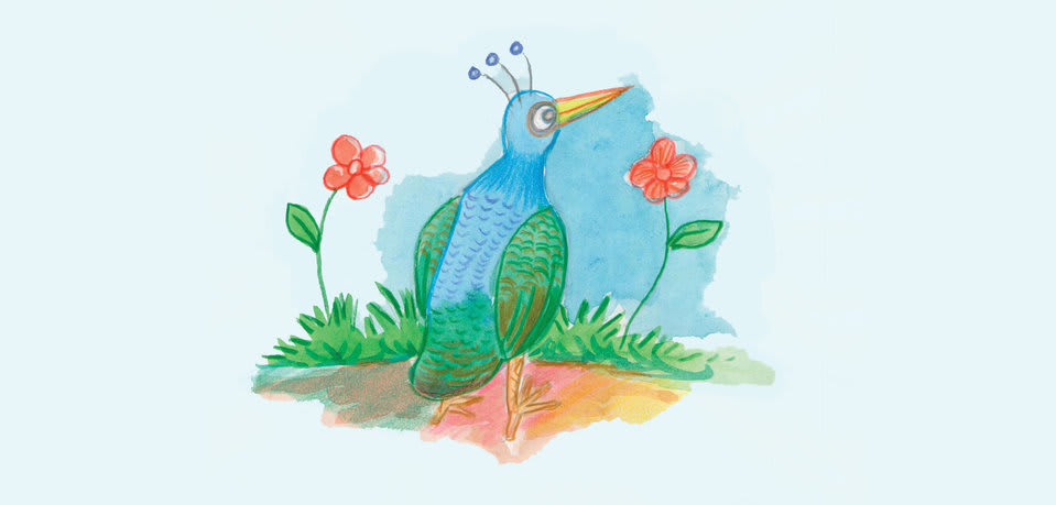 Cover of The Peacock Who Wished to Fly