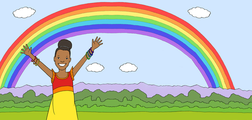 Cover of 7 Colours of a Rainbow