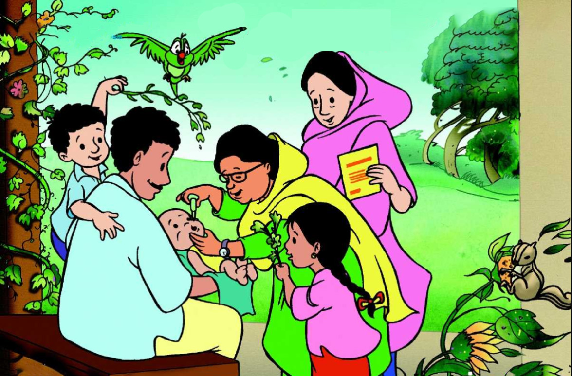 Cover of Baby Rani’s Four Visits