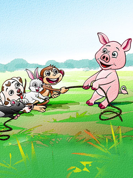 Cover of Little Pig Shows Off