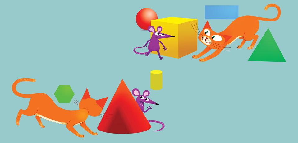 Cover of Cube Cat, Cone Cat