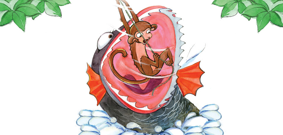 Cover of A Little Monkey and a Fish
